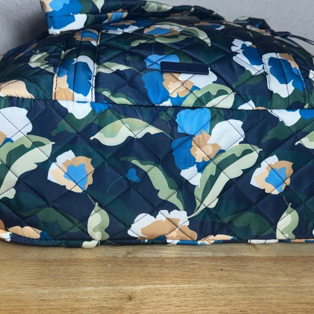 Vera Bradley Large Multi-Strap Tote in Performance Twill Immersed Blooms NWT - Picture 8 of 13
